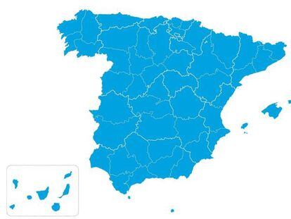Mapa de las restricciones en España: horarios del toque de queda y cierres en cada comunidad