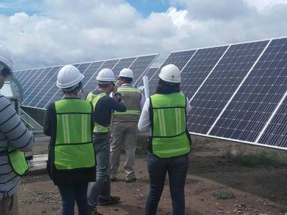Planta fotovoltaica de Iberdrola en San Luis Potosí (México).