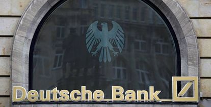 Oficina del Deutsche Bank en Francfort (Alemania). 