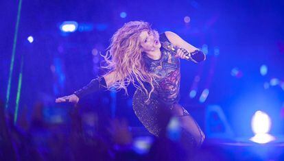 Concert de Shakira al Palau Sant Jordi de Barcelona.