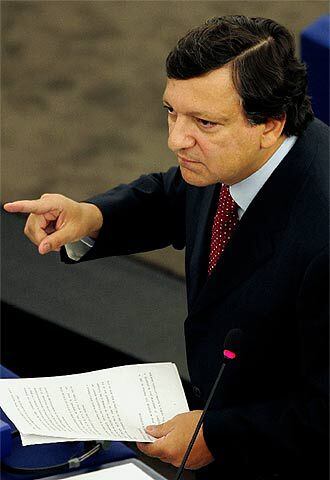 José Manuel Durão Barroso, en un momento de su intervención.