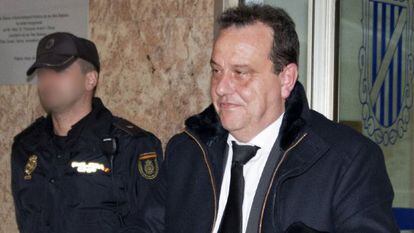 El fiscal anticorrupci&oacute;n de Baleares, Pedro Horrach, a su salida de la sala del juicio del caso N&oacute;os.