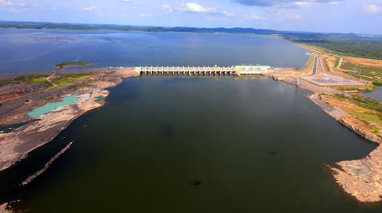 La planta de Belo Monte, al momento de su inauguración en noviembre de 2019.