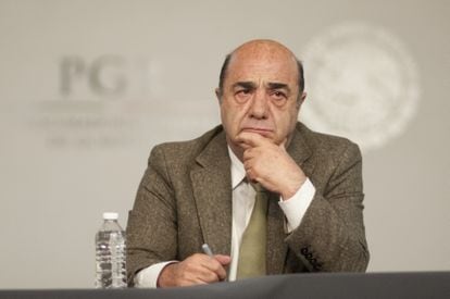 Jesús Murillo Karam, ex procurador general de la República, en 2014.