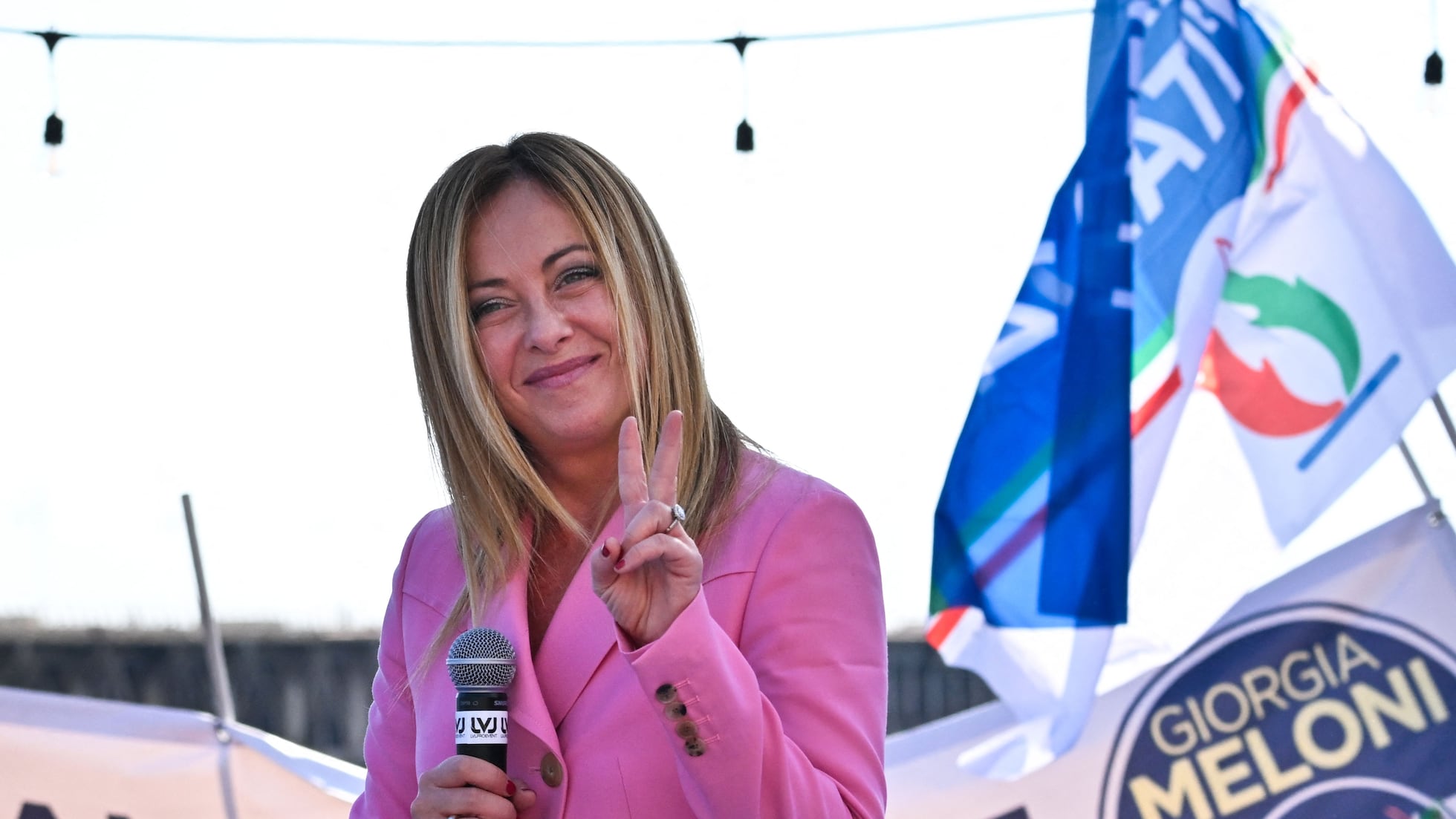 Meloni La chica de la Garbatella roza el poder en Italia