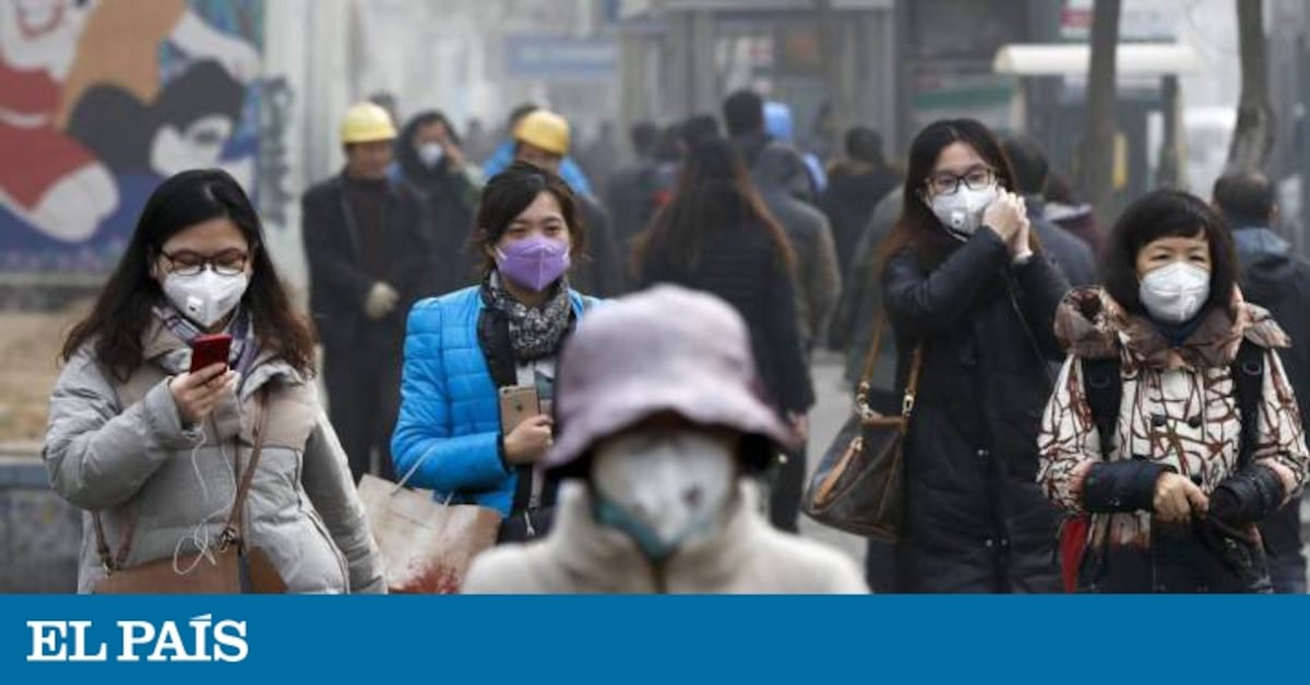 Así viven 460 millones de chinos el peor episodio de contaminación del