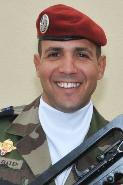 El paracaidista Imad Ibn Ziaten, 30, asesinado el día 11.