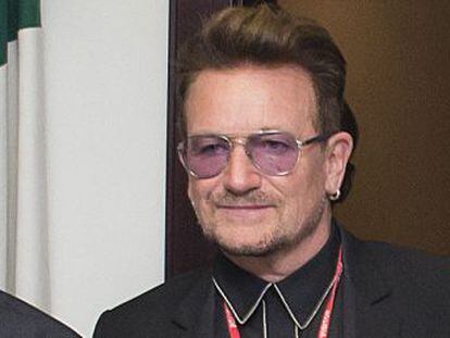 El líder de U2 ha visitado Nigeria, donde ha advertido de que 500.000 niños padecerán hambre severa si no se actúa ya