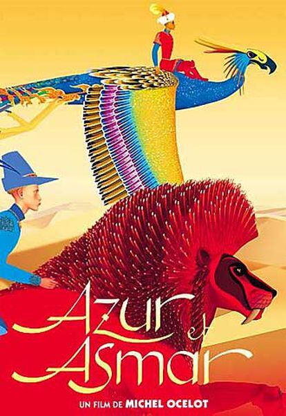 Cartel de la película <i>Azur y Asmar</i>.