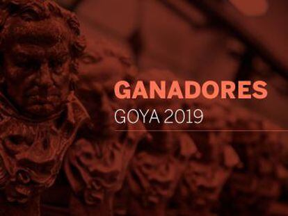 Consulta la lista completa de premiados en la gala de los Goya 2019 que se ha celebrado este 2 de febrero en el Palacio de Exposiciones y Congresos de Sevilla