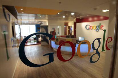 El logo de Google, una de las grandes empresas tecnol&oacute;gicas.