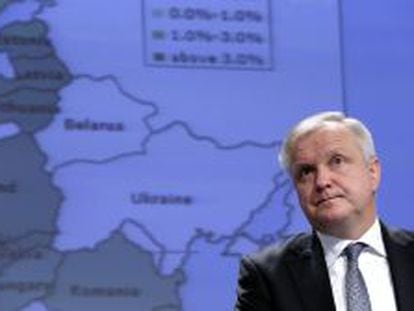 El comisario europeo de Asuntos Econ&oacute;micos, Olli Rehn.