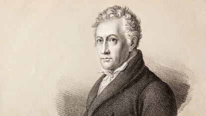 Johann Wolfgang von Goethe, en una ilustración de Ralf Hettler.