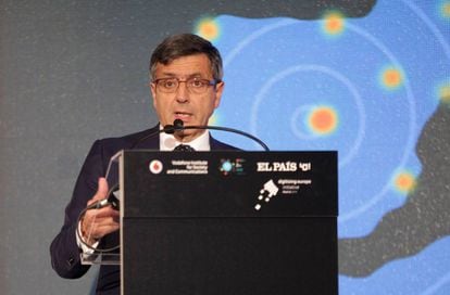 Francisco Rom&aacute;n, presidente de Vodafone Espa&ntilde;a, durante el foro Big Data.