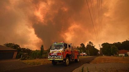 Incendio forestal cerca de Sídney, el pasado 21 de diciembre.