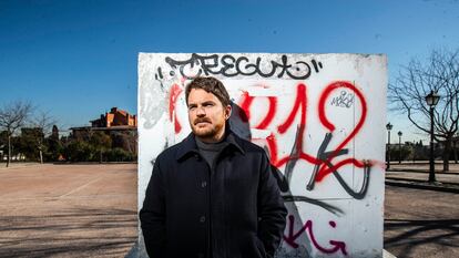 Borja Soler, director de la premiada serie 'La Ruta', el pasado jueves, en Madrid.