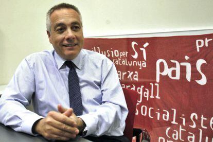 El l&iacute;der del PSC, Pere Navarro.