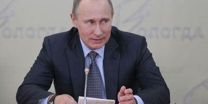El presidente ruso Vladímir Putin el pasado 7 de marzo.