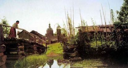 Obra de Popov (1861), una de las piezas que llegarán a Málaga.