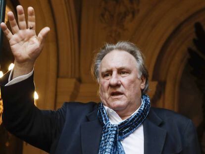 El actor Gérard Depardieu, en junio de 2018 en Bruselas.