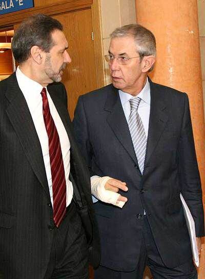 José Ramón Fernández Antonio y Emilio Pérez Touriño.