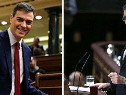 Pedro S&aacute;nchez y Mariano Rajoy