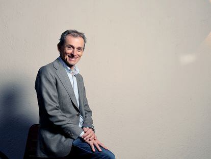 Pedro Duque, astronauta y exministro de Ciencia, en su oficina de Madrid.