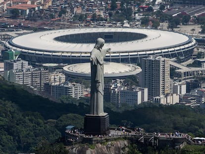 El estadio Maracaná, en Río de Janeiro, donde se realizará la final de la Copa América.