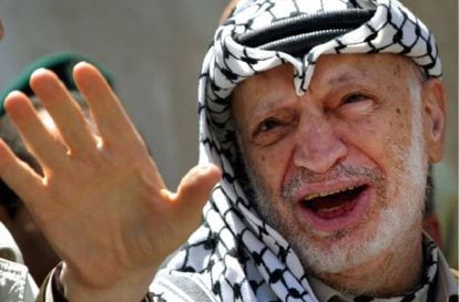 Yasir Arafat en una foto de archivo.
