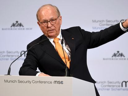 Wolfgang Ischinger, presidente de la Conferencia de Seguridad de Múnich, el 15 de febrero de 2020.