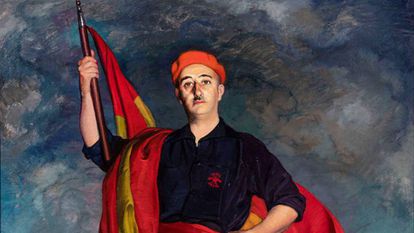 Retrato de Franco, por Ignacio Zuloaga (1940). En vídeo, así ha sido la exhumación de Franco.