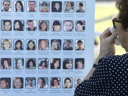 Fotografies de les v&iacute;ctimes a l&#039;homenatge d&#039;aquest dijous.
 