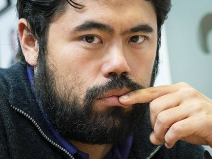 Hikaru Nakamura, hace un año en el Club de Ajedrez de San Luis (Misuri, EEUU)