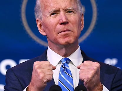 El presidente electo de EE UU, Joe Biden.