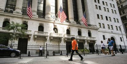 Imagen de la Bolsa de Nueva York.
