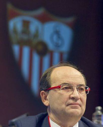 José Castro, presidente del Sevilla.