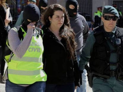 Tamara Carrasco, membre dels CDR, detinguda a Viladecans a l'abril.
