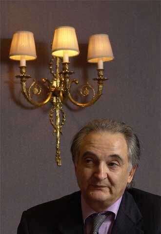 Jacques Attali, durante su estancia en Madrid.