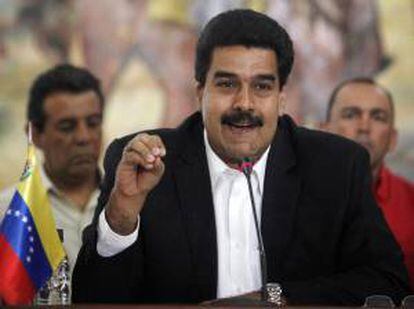 En la imagen, el vicepresidente de Venezuela, Nicolás Maduro. EFE/Archivo