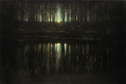 'El estanque. Luz de luna', de Edward Steichen.