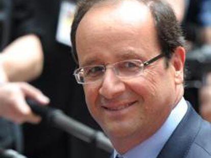 Francois Hollande, presidente de Francia