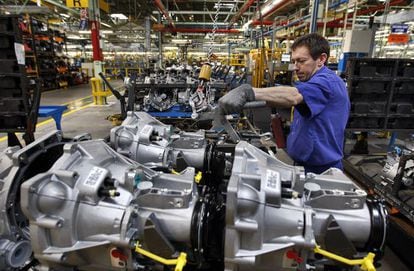 Instalaciones de la factor&iacute;a de Ford en Almussafes (Valencia). 