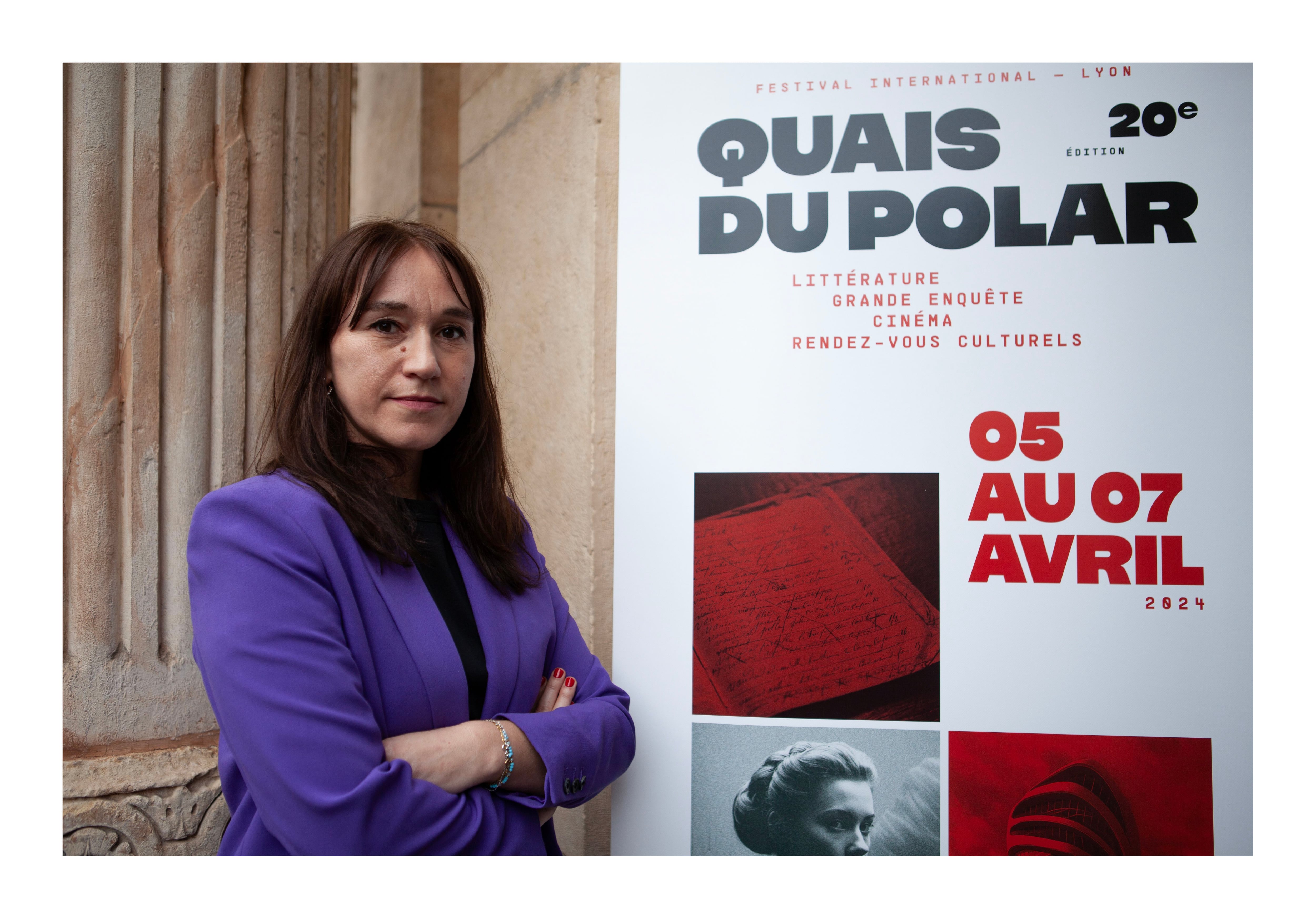 Hélène Fiscbach, directora del Quais du Polar: “A la novela negra no le van a faltar temas en los próximos años”