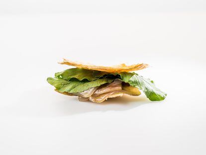 'Sándwich de pata', una receta de Aduriz.