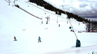 Imatge d'arxiu de l'estació d'esquí de Masella.