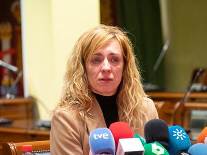 La alcaldesa de Maracena (Granada), Berta Linares (PSOE), este miércoles.