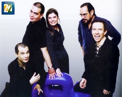 Imagen promocional de 'La dichosa palabra', con sus cinco conductores originales.