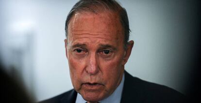 Larry Kudlow, director del Consejo Económico de EE UU