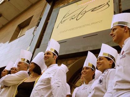 Regina Santamaria presenta la nueva etapa del restaurante Can Fabes en Sant Celoni