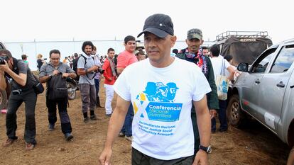 Imagen de archivo de Hernán Darío Velásquez, alias "El Paisa", exjefe de la columna Teófilo Forero de las FARC.